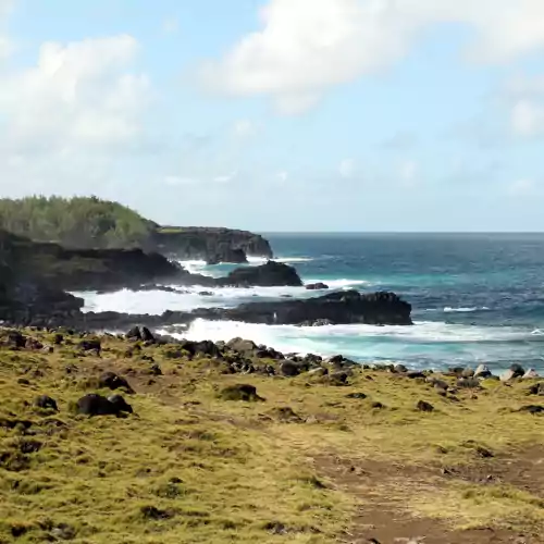 Cliffs, south coast of Mauritius